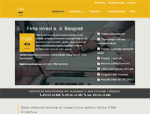Tablet Screenshot of fimainvest.com